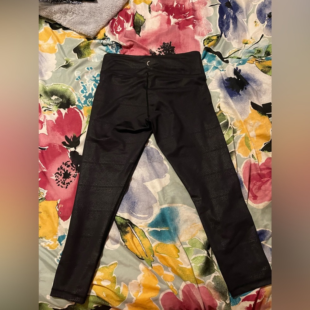 Zyia Venom Black Leggings Size 14-16